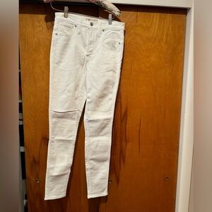 Madewell White Jeans